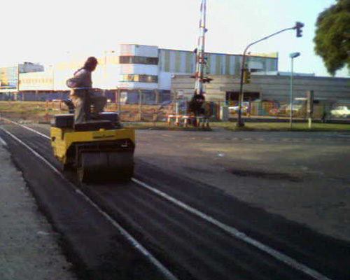 Lomo de burro - Circulacion vehicular